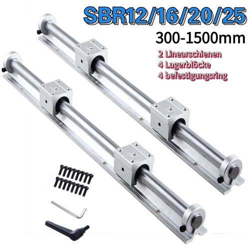 Sbr12 25 linearführung - sbr12/16/20/25,