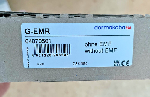 Dorma gleitschiene emr ohne - gleitschiene,