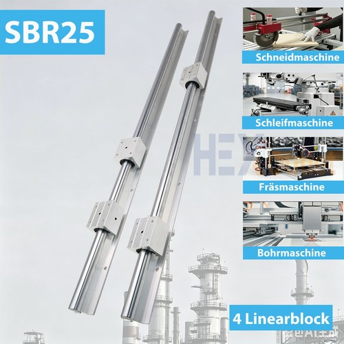 Linearführung sbr25 - 2x,